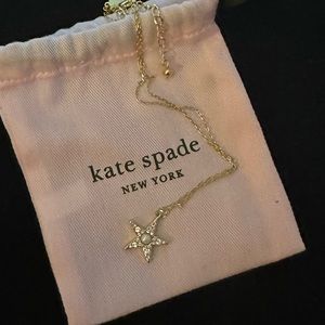 Golden Star Kate Spade Necklace